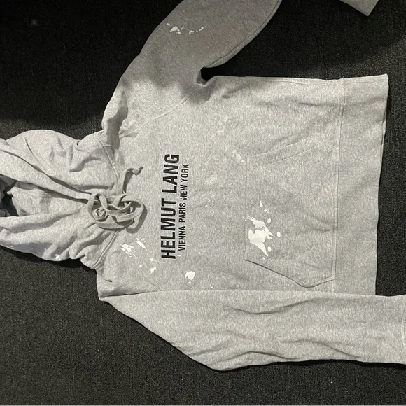 Helmut Lang Heather Gray Sweatshirt - Picture 2 of 5
